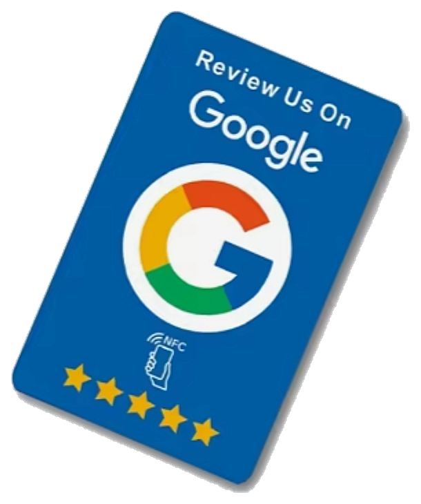 Plava NFC kartica za Google recenzije
